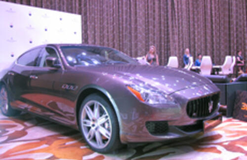 На выставке LUXE EXPO был куплен Maserati Quattroporte GTS