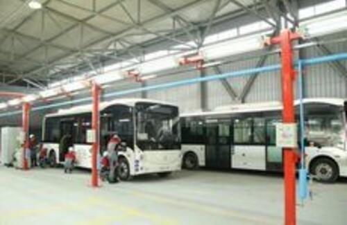 В Алматы собраны первые в Казахстане электроавтобусы