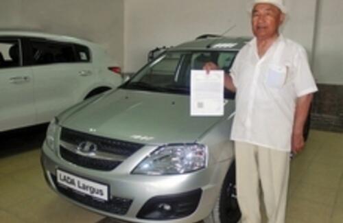 АЗИЯ АВТО передал первый автомобиль  в рамках нового этапа программы утилизации