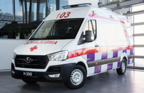 Компания Астана Моторс приступила к сборке HYUNDAI H350 - Ambulance