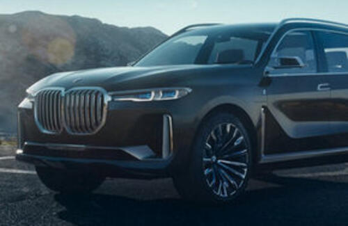 BMW показала новый кроссовер X7 в деле