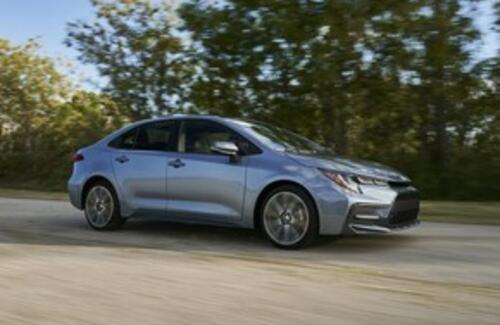 Новый седан Toyota Corolla представлен официально