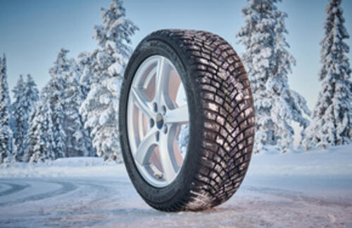 Начались продажи шин Continental с обрезиненным шипом