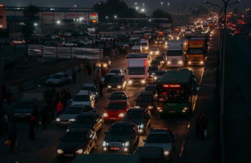 Казахстан вошел в список стран с худшими пробками на дорогах
