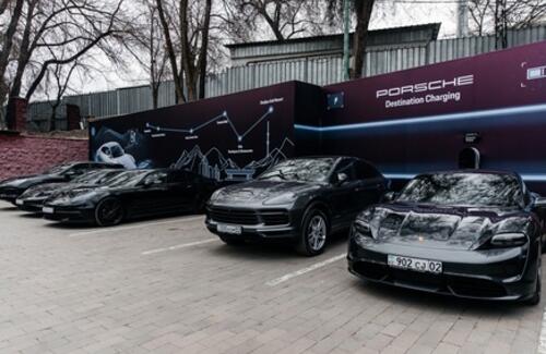 Новая зарядная станция для электрокаров появилась в Алматы